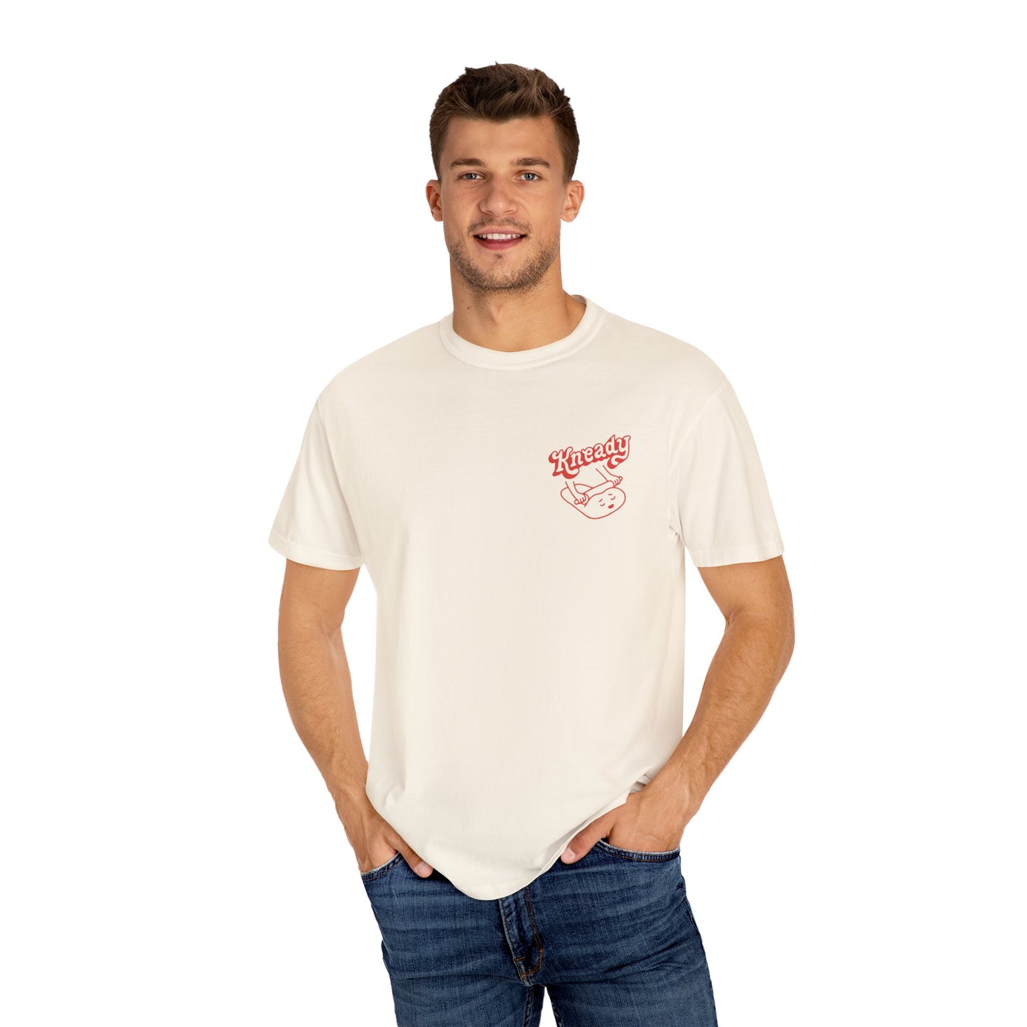"Kneady" Unisex Garment-Dyed T-shirt