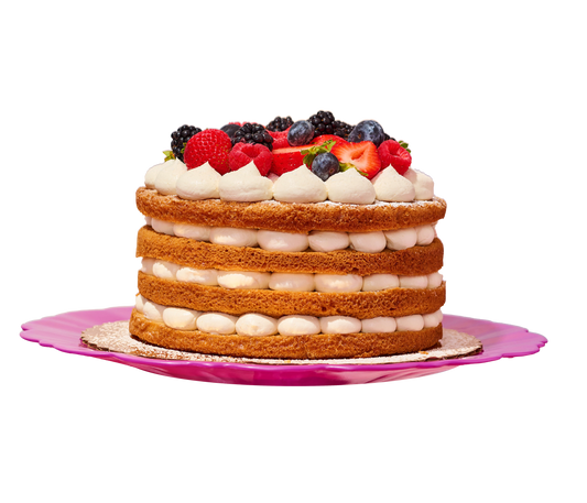 Olive Oil Berry Cake