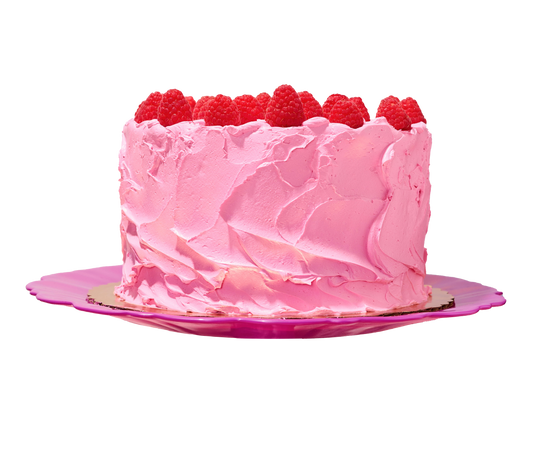 Pink Raspberry Cake
